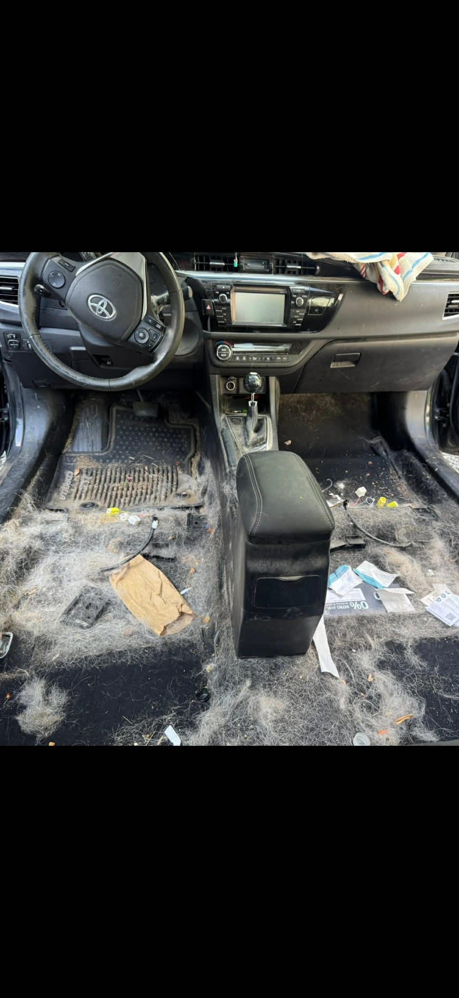 Subaru exterior and interior detail